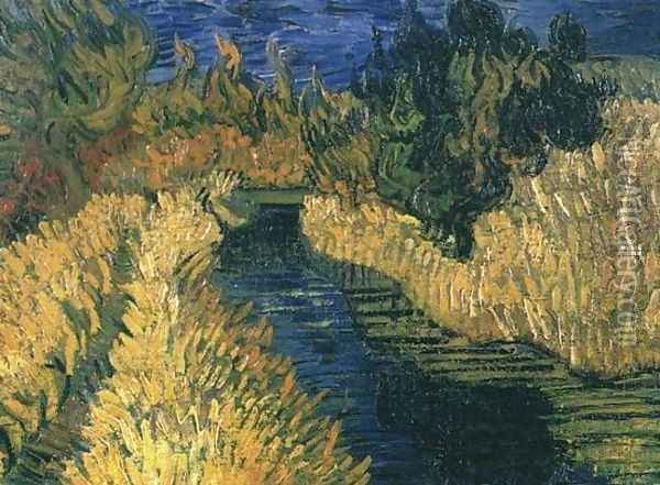 The Little Stream Oil Painting - Vincent Van Gogh