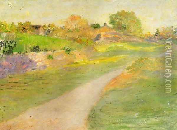 The Road to No-Where Oil Painting - Julian Alden Weir
