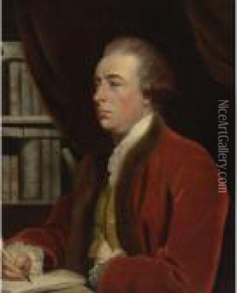 Dr. John Hawksworth Oil Painting - Sir Joshua Reynolds
