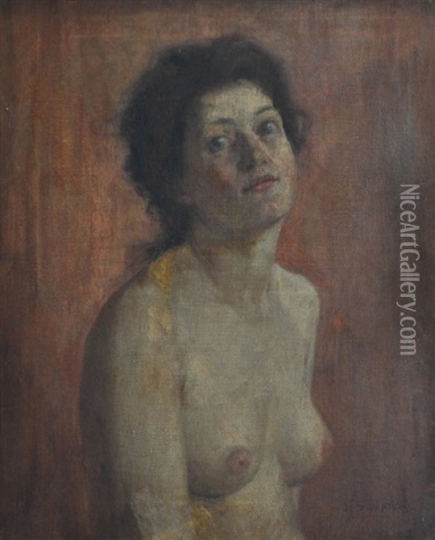 Nude Oil Painting - John Samuel Watkins