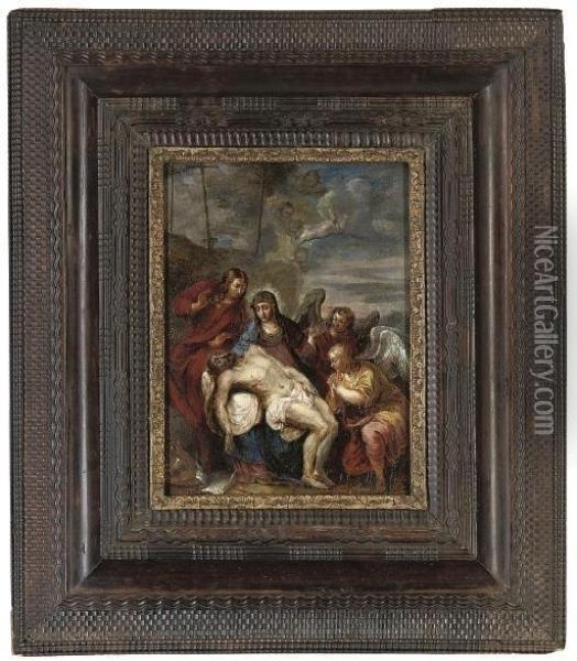 The Lamentation Oil Painting - Sir Anthony Van Dyck