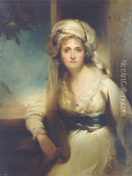 Portrait Of Mary, Countess Of Inchiquin Oil Painting - Thomas Lawrence