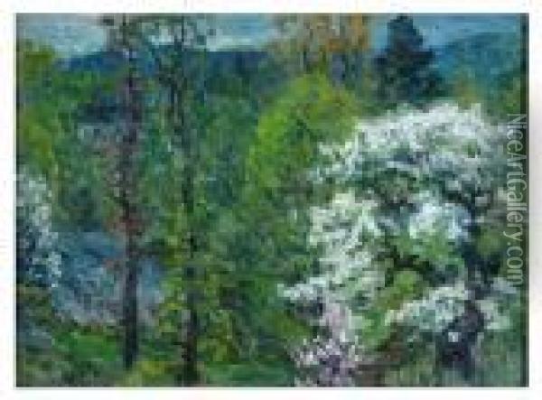 Spring, North Newry, Maine Oil Painting - John Joseph Enneking