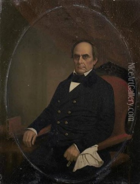 Daniel Webster Oil Painting - William H. Butler