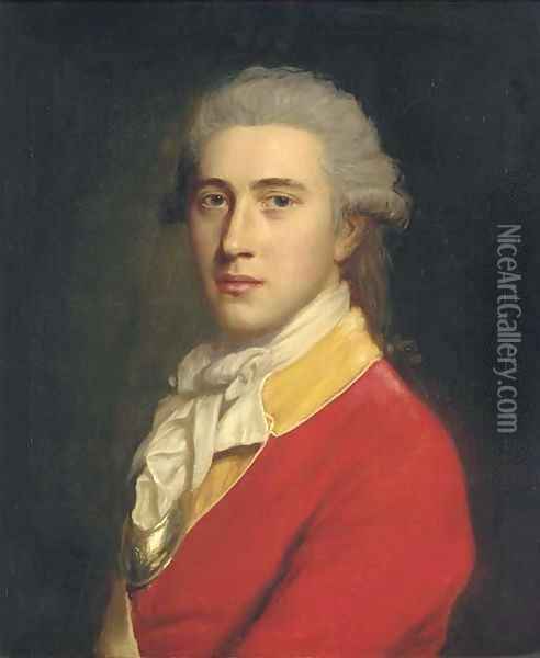 Portrait of Thomas Coward Oil Painting - John Opie