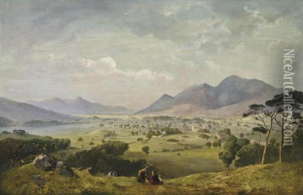 The Lake District Oil Painting - Edmund Gill