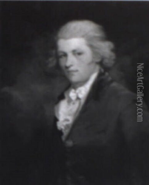 Portrait Of Mr. Lenox Oil Painting - Sir John Hoppner