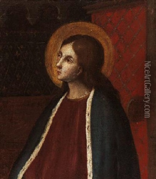 Die Jungfrau Maria Oil Painting - Girolamo di Benvenuto del Guasta