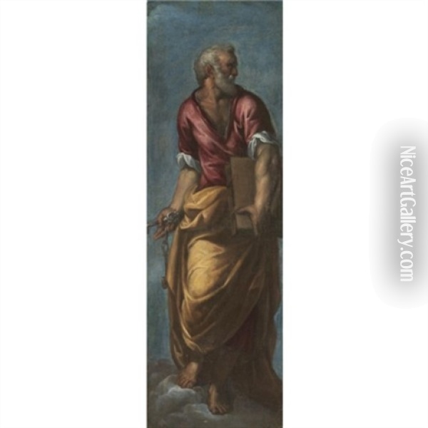 Saint Peter Oil Painting -  Scarsellino