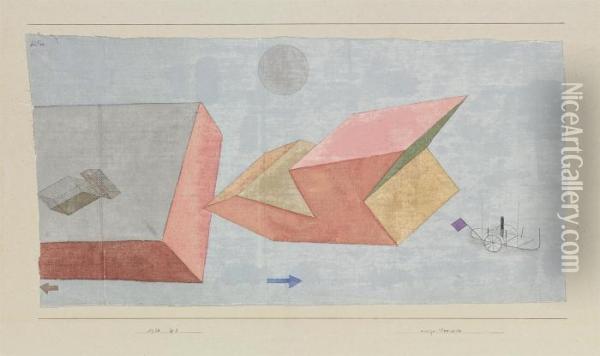 Kurze Seereise Oil Painting - Paul Klee