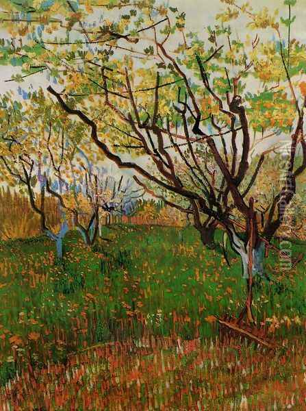 Orchard In Blossom III Oil Painting - Vincent Van Gogh