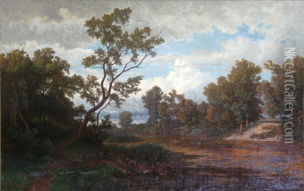 Solitude Oil Painting - Wilhelm Heunert