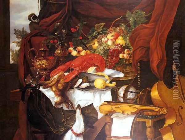 Still-Life Oil Painting - Andries Benedetti