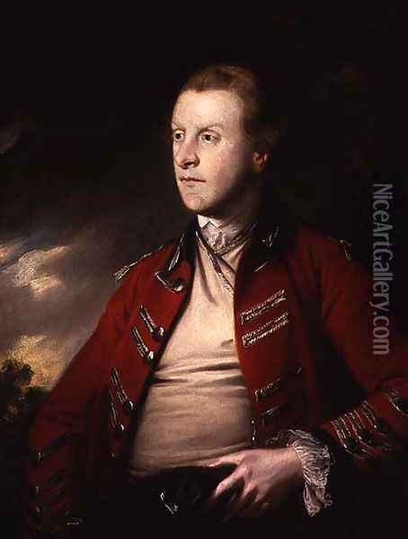 Colonel William, Viscount Pulteney 1731-63, 1761 Oil Painting - Sir Joshua Reynolds
