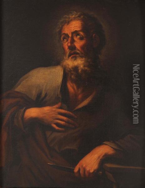 San Bartolomeo Oil Painting - Johann Liss