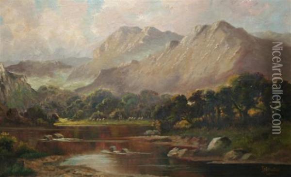 Millers Dale Oil Painting - Jack Ducker