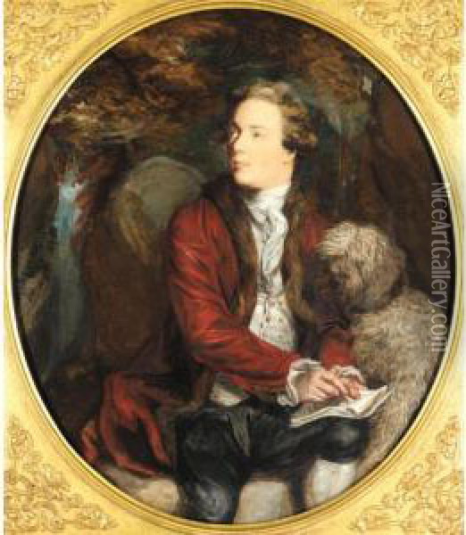 Portrait Of A Gentleman Oil Painting - Daniel Gardner