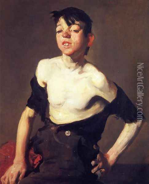 Paddy Flannigan Oil Painting - George Wesley Bellows