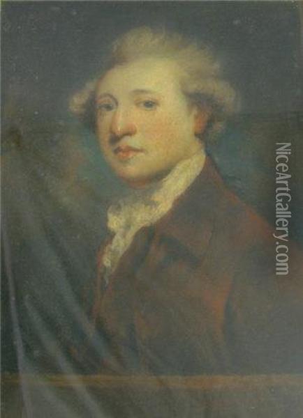 Portrait Of Lord Bessborough Oil Painting - William Webster Hoare