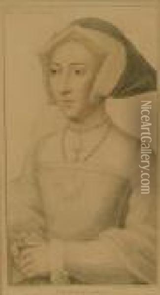 The Duchess Of Suffolke Oil Painting - Hans Holbein the Younger