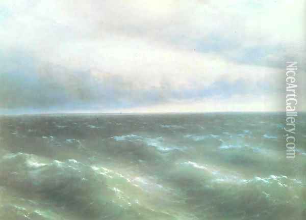 The Black Sea Oil Painting - Ivan Konstantinovich Aivazovsky