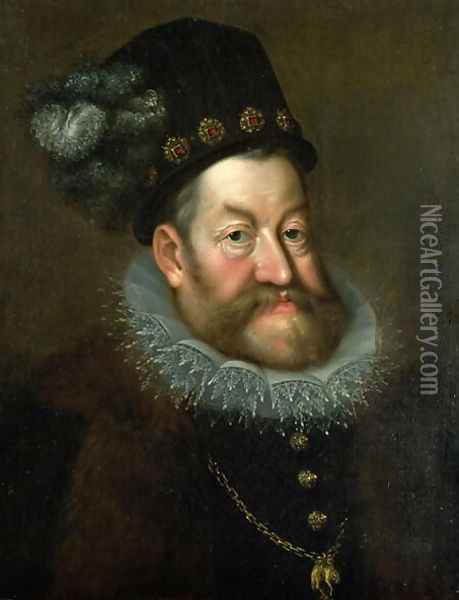 Rudolf II Oil Painting - Hans Von Aachen