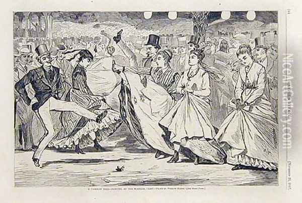 Dancing at the Mabille Paris Oil Painting - Winslow Homer