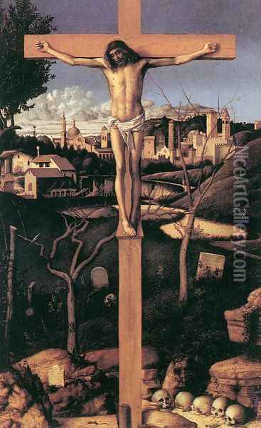 Crucifixion 1501-03 Oil Painting - Giovanni Bellini