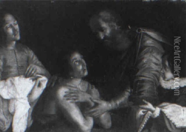 The Return Of The Prodigal Son Oil Painting - Paolo Domenico Finoglia