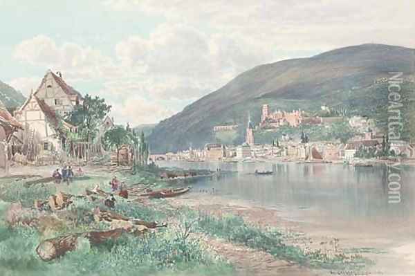 Heidelberg Oil Painting - George Wolfe