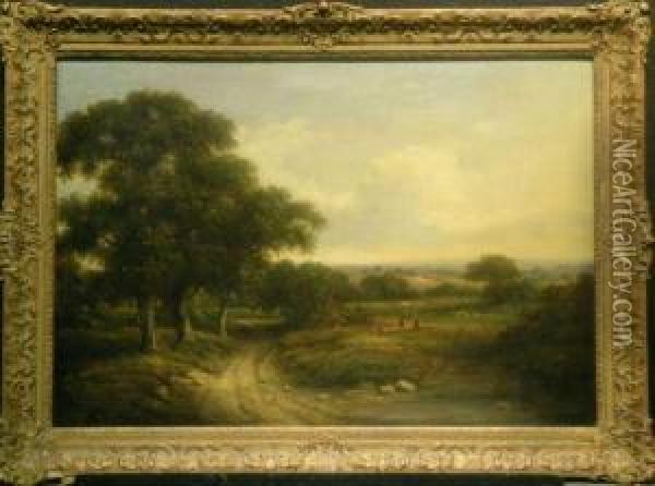 Country Road Oil Painting - William Williams