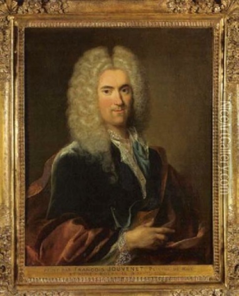 Portrait D'homme Oil Painting - Francois Jouvenet the Younger