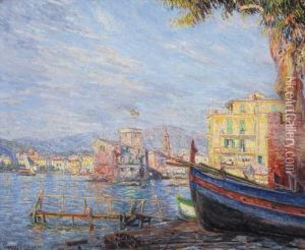 Rapallo (tigullio, Italy) (1923) Oil Painting - Omer Coppens