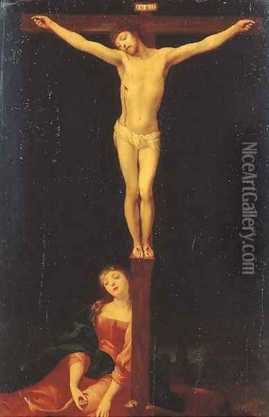 The Crucifixion Oil Painting - Nicolaes Moeyaert