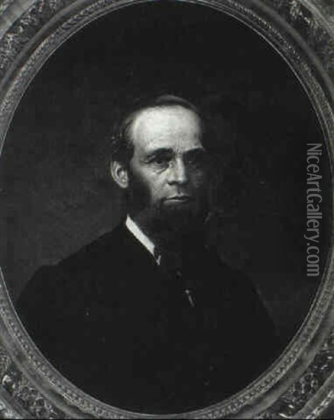 Deacon Charles French Oil Painting - John Henry Dolph