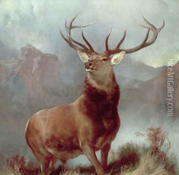 Monarch of the Glen Oil Painting - Sir Edwin Henry Landseer