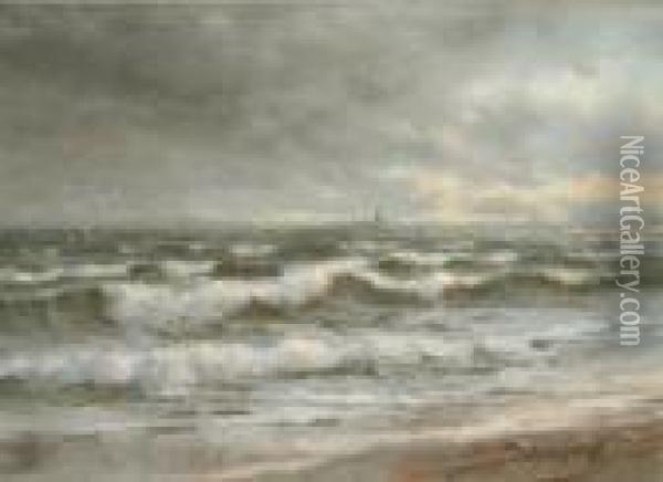 The Irish Coast Oil Painting - James Humbert Craig