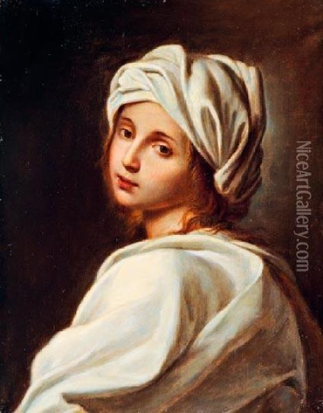 Beatrice Cenci Portreja Oil Painting - Guido Reni