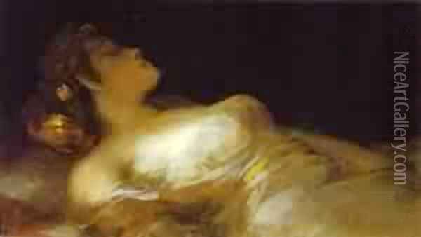 Sleep 1800 Oil Painting - Francisco De Goya y Lucientes