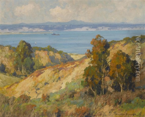 Point Loma Hills Oil Painting - Maurice Braun