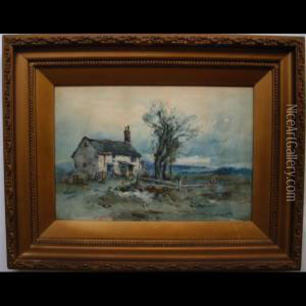 The Old Homestead Oil Painting - William St. Thomas Smith