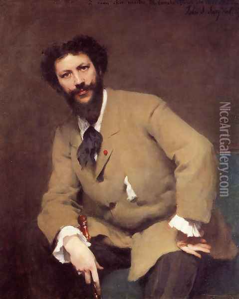 Carolus-Duran Oil Painting - John Singer Sargent