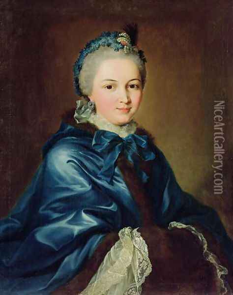 Wilhelmine Caroline Amalie Tischbein Oil Painting - Johann Heinrich The Elder Tischbein