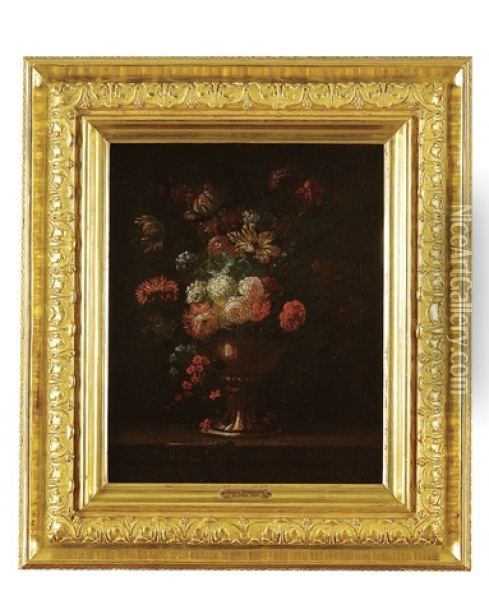 Natureza Morta - Flores Oil Painting - Jan-Baptiste Bosschaert