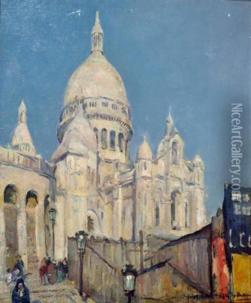 Montmartre Oil Painting - Gennaro Villani