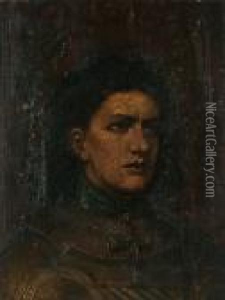 Joan Of Arc Oil Painting - Sir John Everett Millais