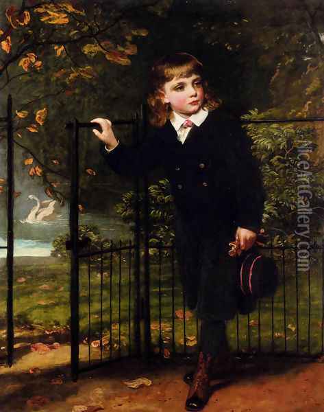 In The Park Oil Painting - James Sant