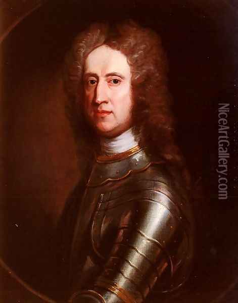 Portrait Of General James Oglethorpe Oil Painting - William Aikman