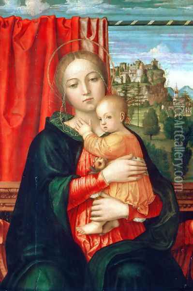 Virgin and Child I Oil Painting - Filippino Lippi