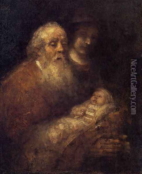 Circumcision 1669 Oil Painting - Rembrandt Van Rijn